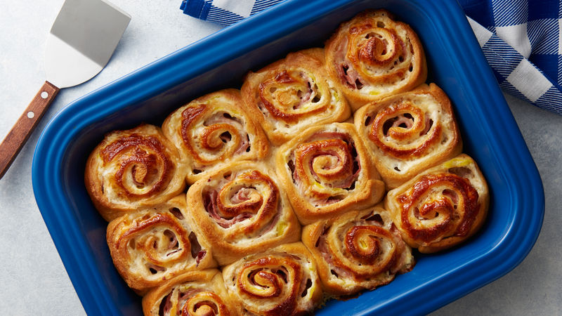 Easy Italian Crescent Roll-Up Sandwiches