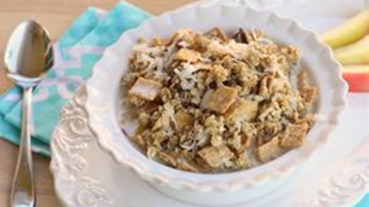 Hot Steamed Granola Crunch