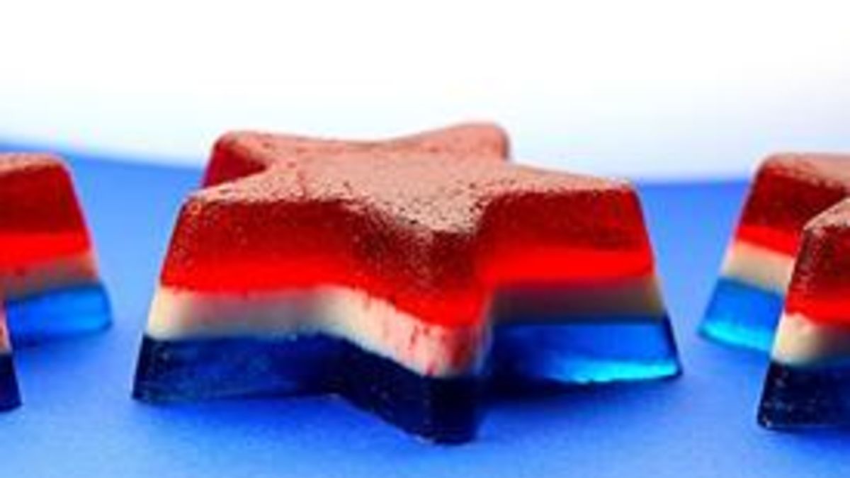 Bomb Pop Jello Shots