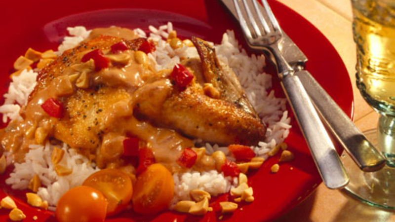 Indonesian Peanut Chicken Recipe - BettyCrocker.com