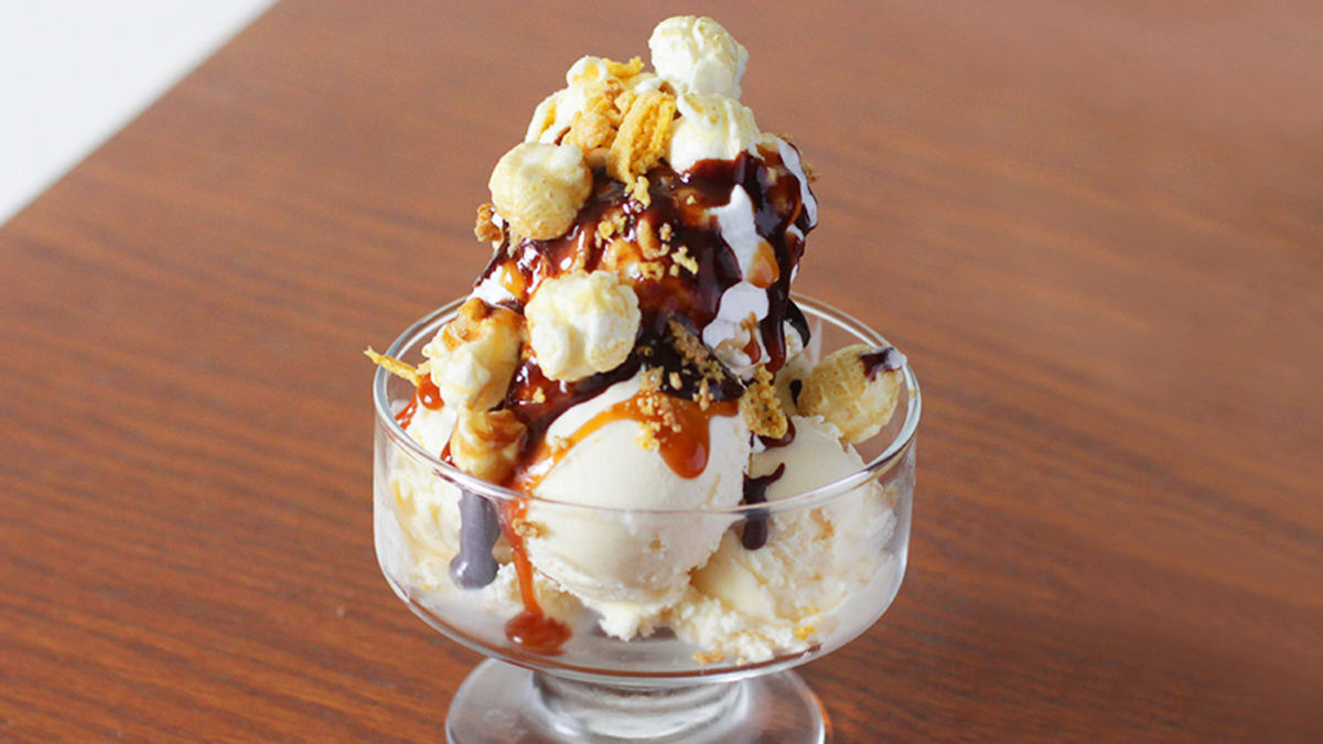 Caramel Corn Sundae