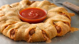 How to Make Italian Meatball-Stuffed Crescent Ring Video