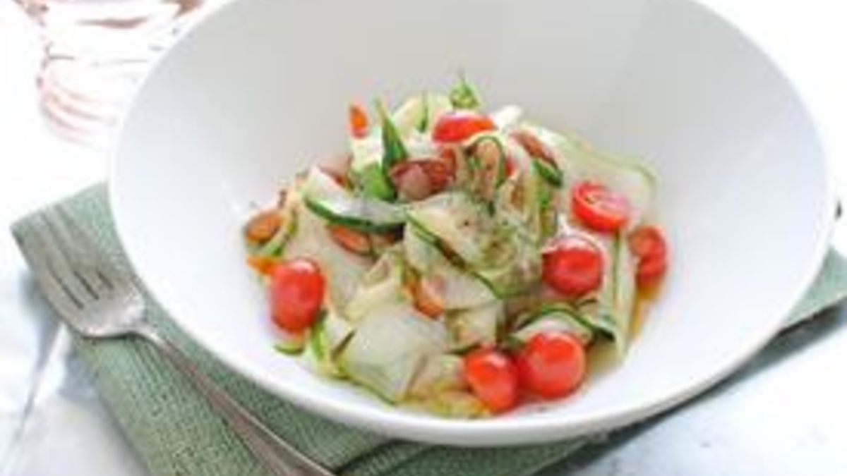Raw Zucchini "Pasta"
