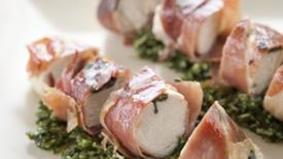 Chicken Saltimbocca Bites