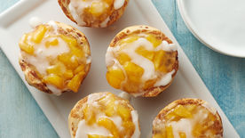 How to Make 2-Ingredient Peach Pie Cups Video