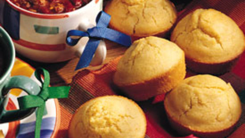 Big-Batch Corn Muffins Recipe - BettyCrocker.com