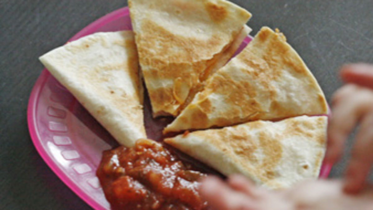 Ham, Egg and Cheese Quesadillas