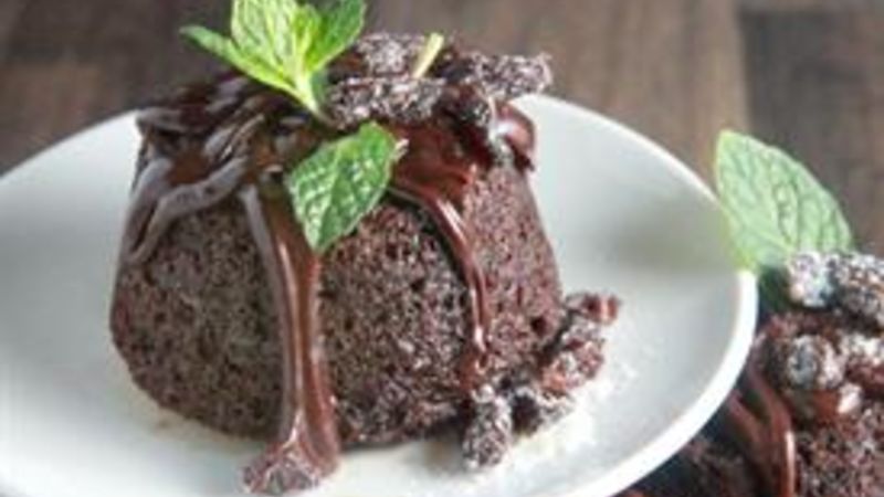 Mini Chocolate Rum Raisin Cakes Recipe - Tablespoon.com