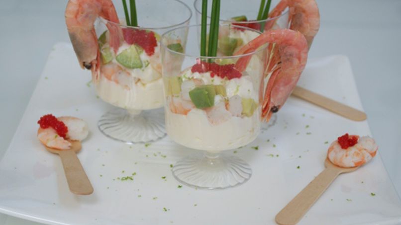 Shrimp Cocktail with Lime Aioli