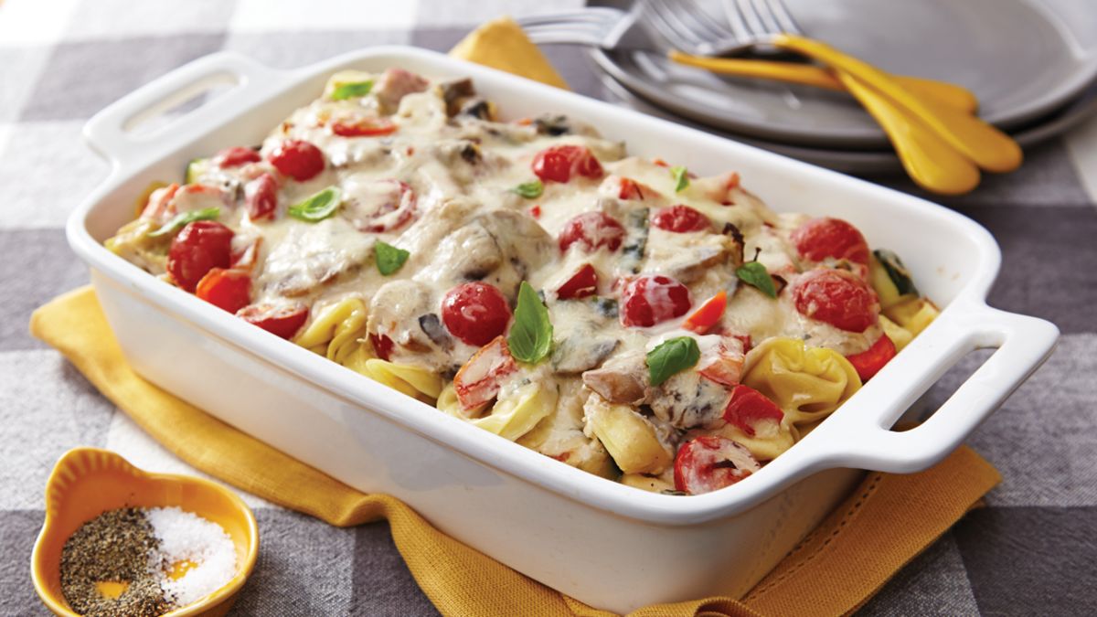 Veggie-Tortellini Casserole