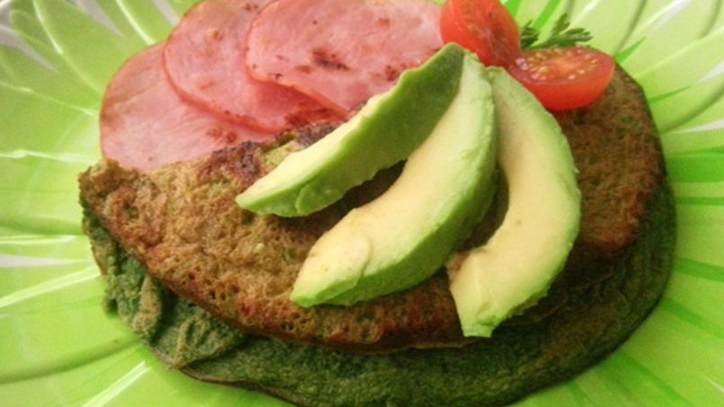 Tortilla de Huevos Verdes con Jamón