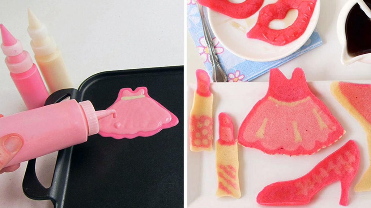Pretty in Pink Pancakes