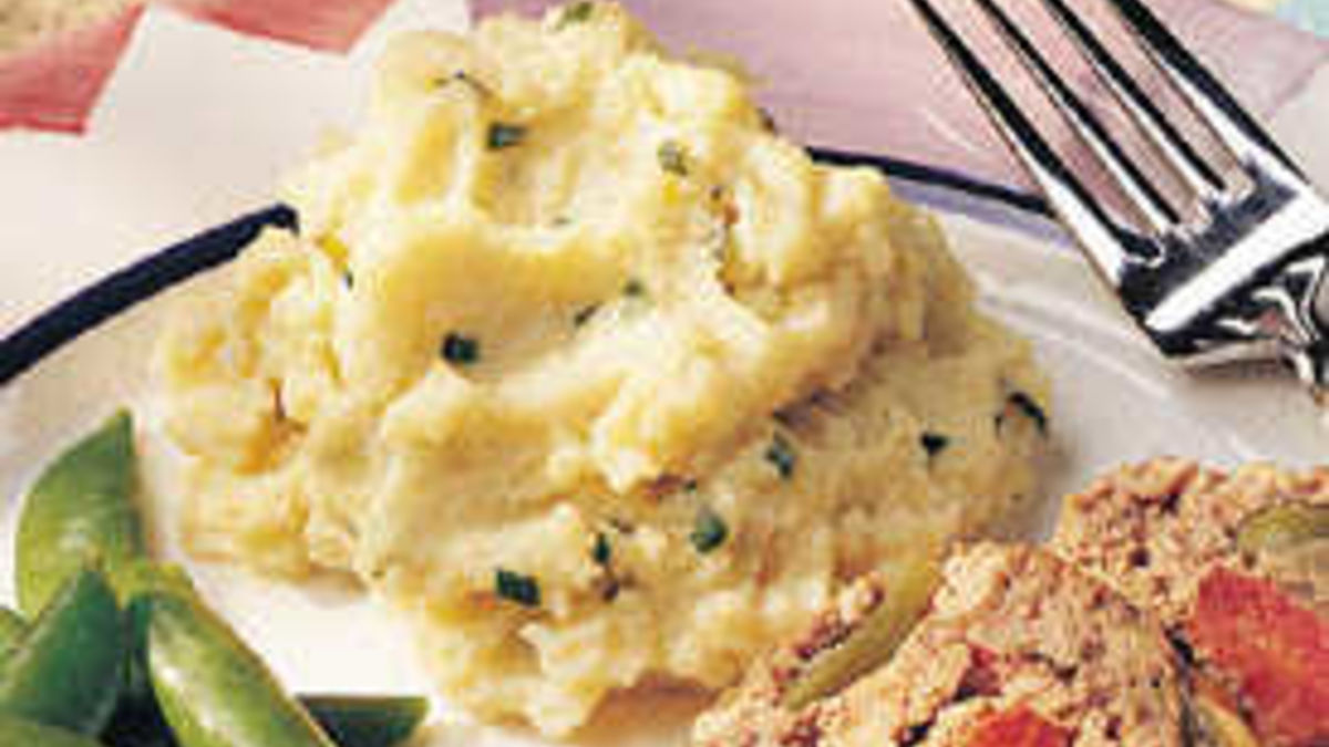 Garlic Smashed Potatoes