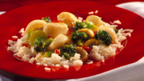 Stir-Fried Scallops with Broccoli
