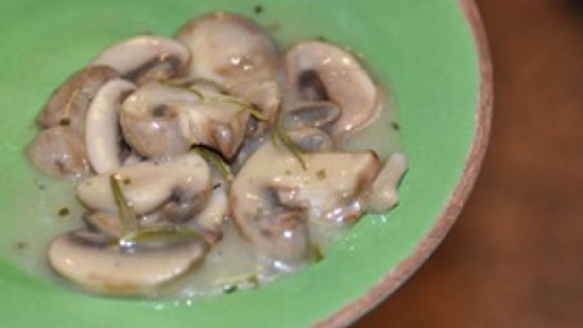 Sherried Mushrooms