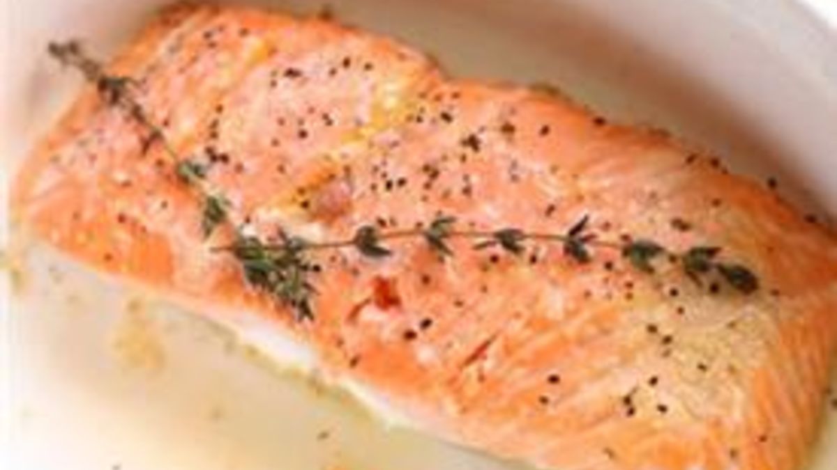 Easy Roasted Salmon