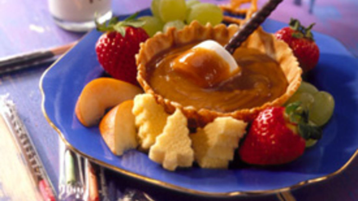 Christmas Vacation Peanut Butter Fondue