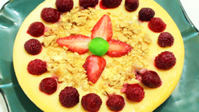 Slow-Cooker Lemon Cheesecake