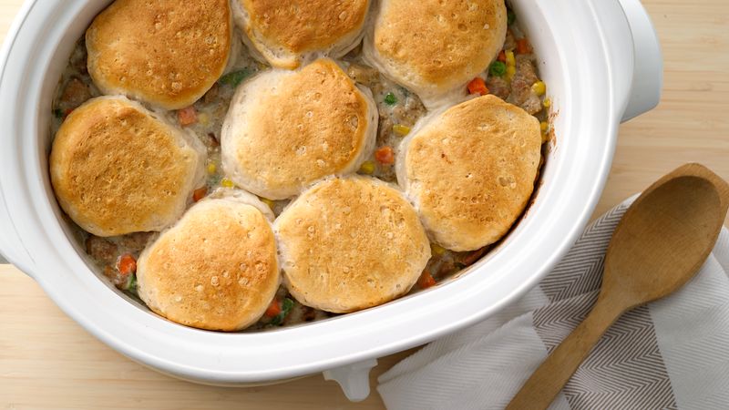 How to Make Slow-Cooker Creamy Chicken Pot Pie Video