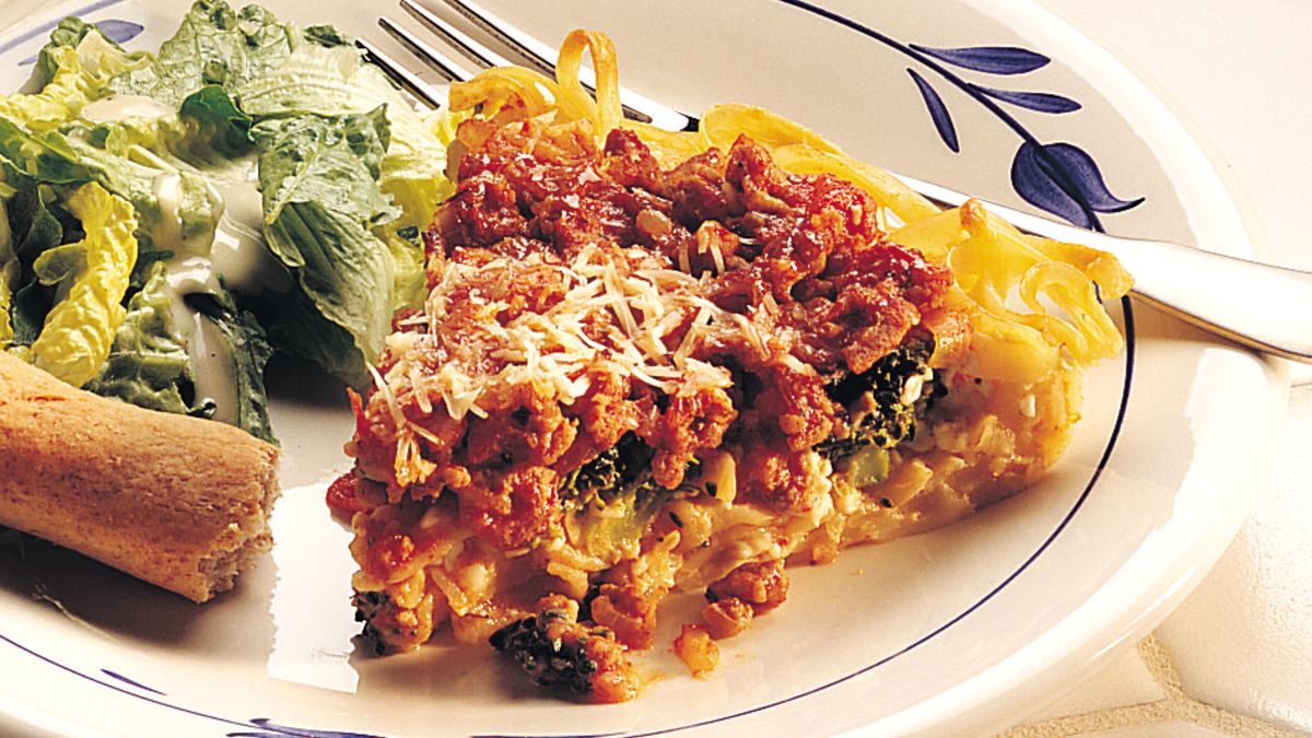 Turkey-Pasta Pie