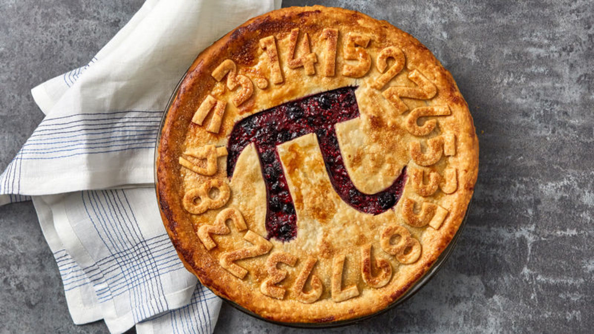 Triple Berry Pi Day Pie 