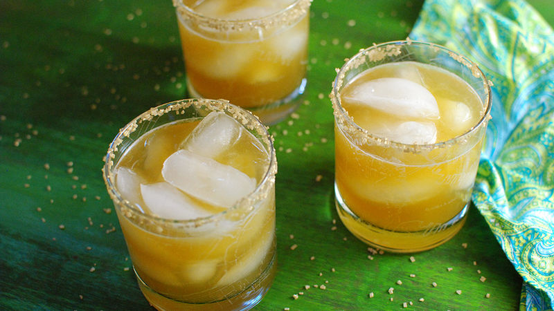 Bourbon Gold Rush Cocktail