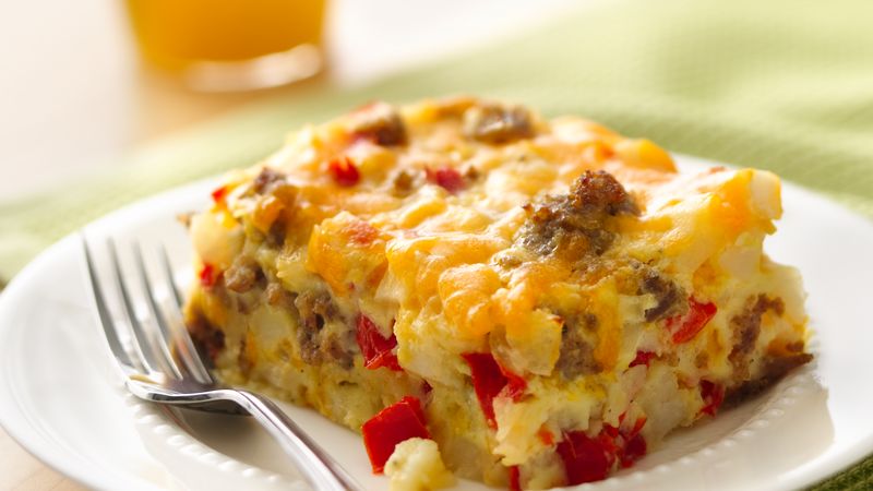 Gluten Free Impossibly Easy Breakfast Bake