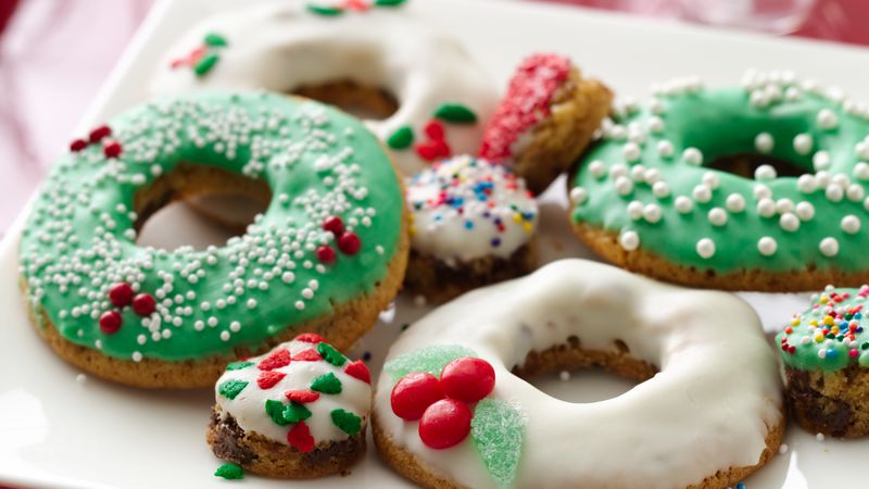 Biscuits en forme de couronne