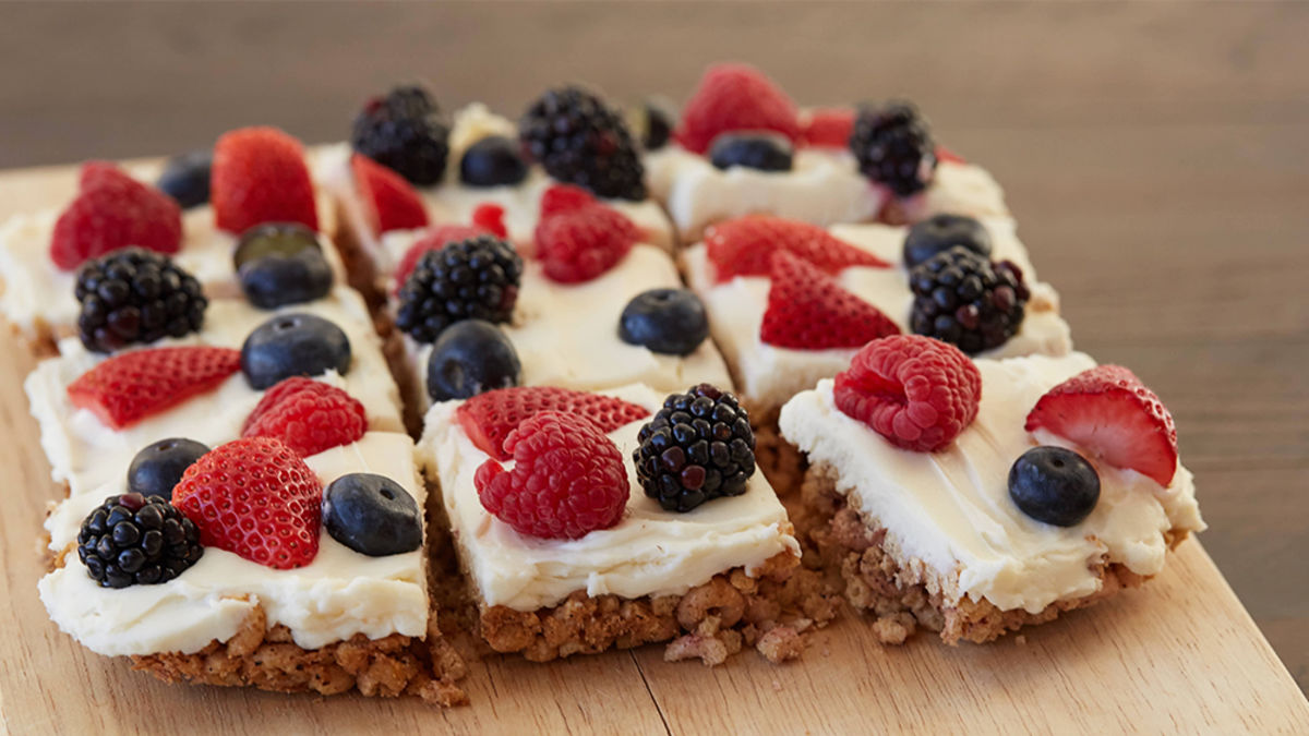 Berries and Cream Bars