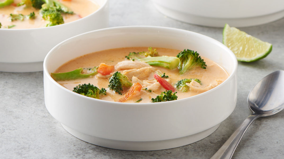 Quick Coconut Curry Soup