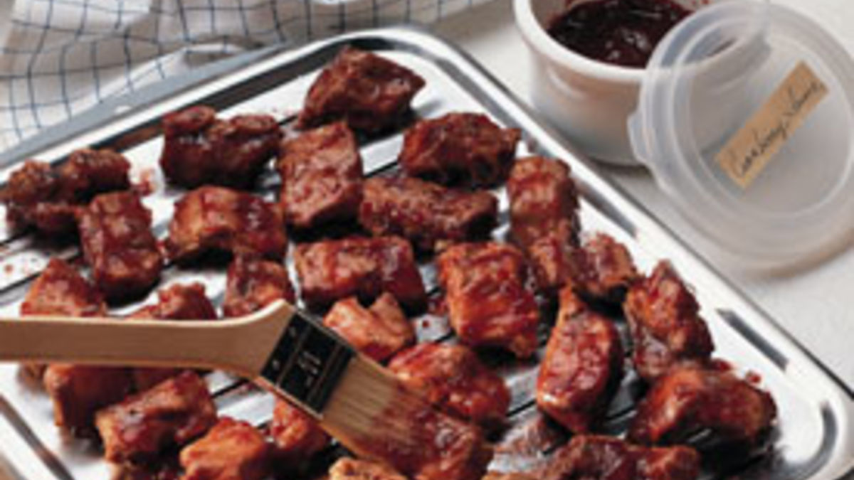 Cranberry Barbecued Ribs