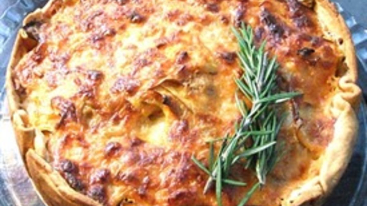 Potato Gratin with Rosemary Crust