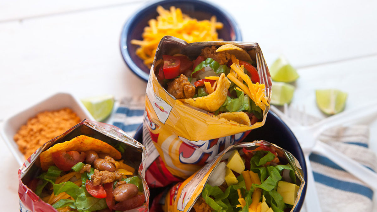 Chorizo Walking Tacos