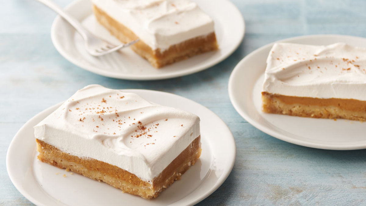 Creamy Pumpkin Spice Bars
