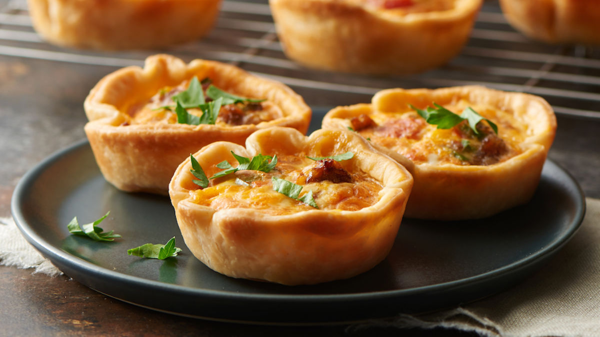 Spicy Mexican Quiche Cups