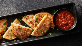 How to Make Cheesy Wonton Quesadillas Video