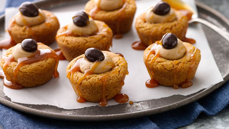 Pumpkin Spice Latte Cookie Cups