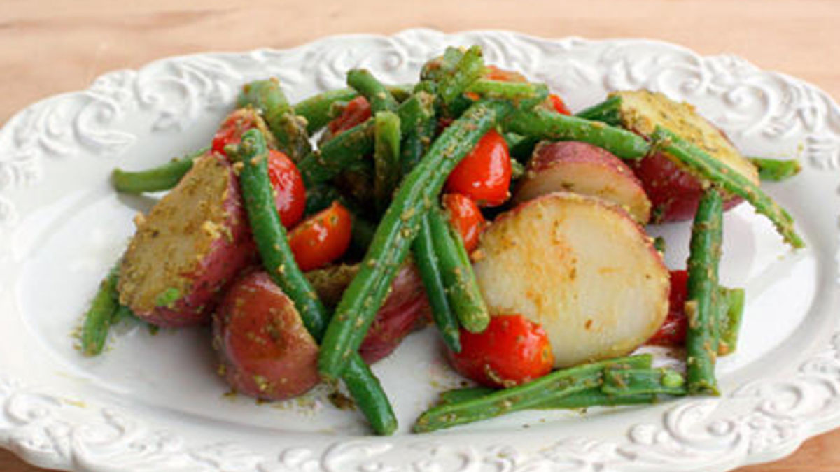 Pesto Vegetable Medley