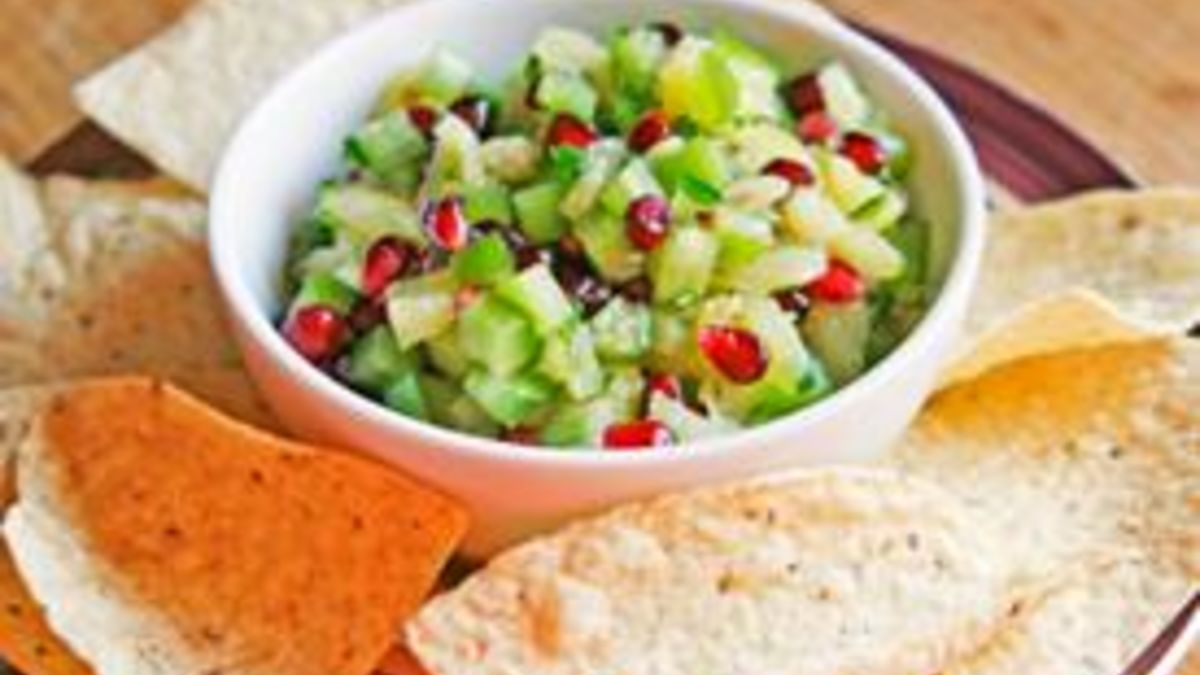 Quickie Pineapple Pomegranate Salsa