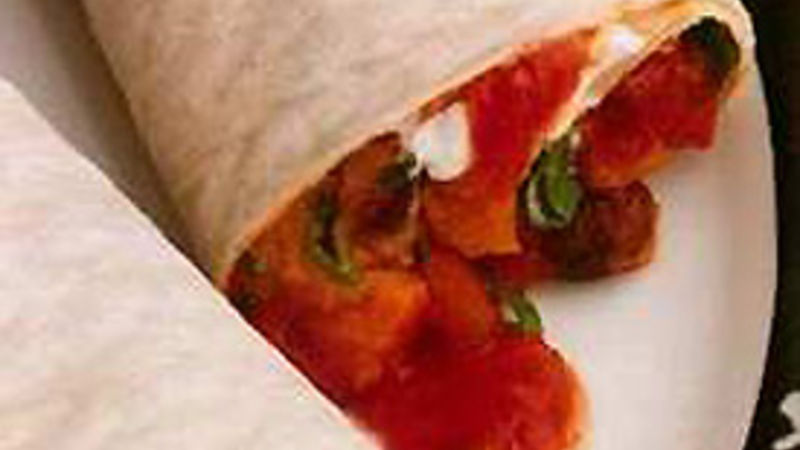 African Black Bean and Sweet Potato Burritos Recipe - Pillsbury.com