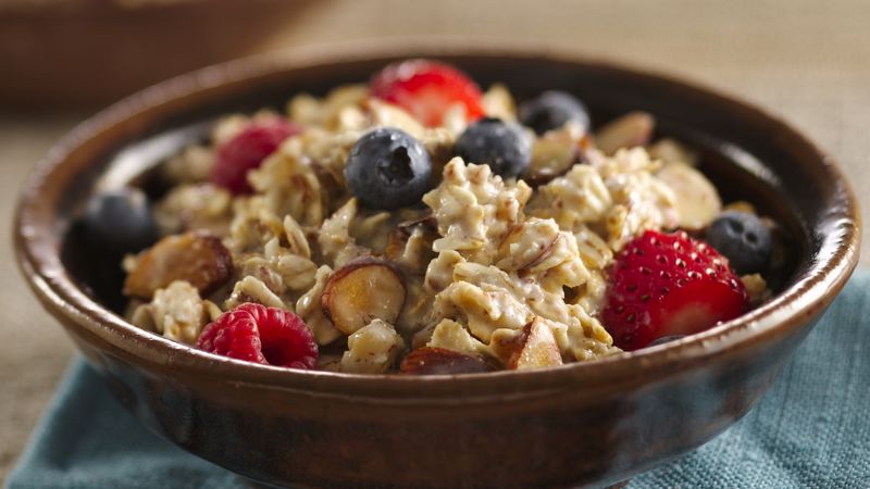 Triple Berry Oatmeal Muesli