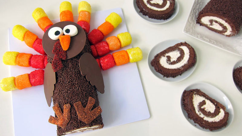 Turkey Roll Cake