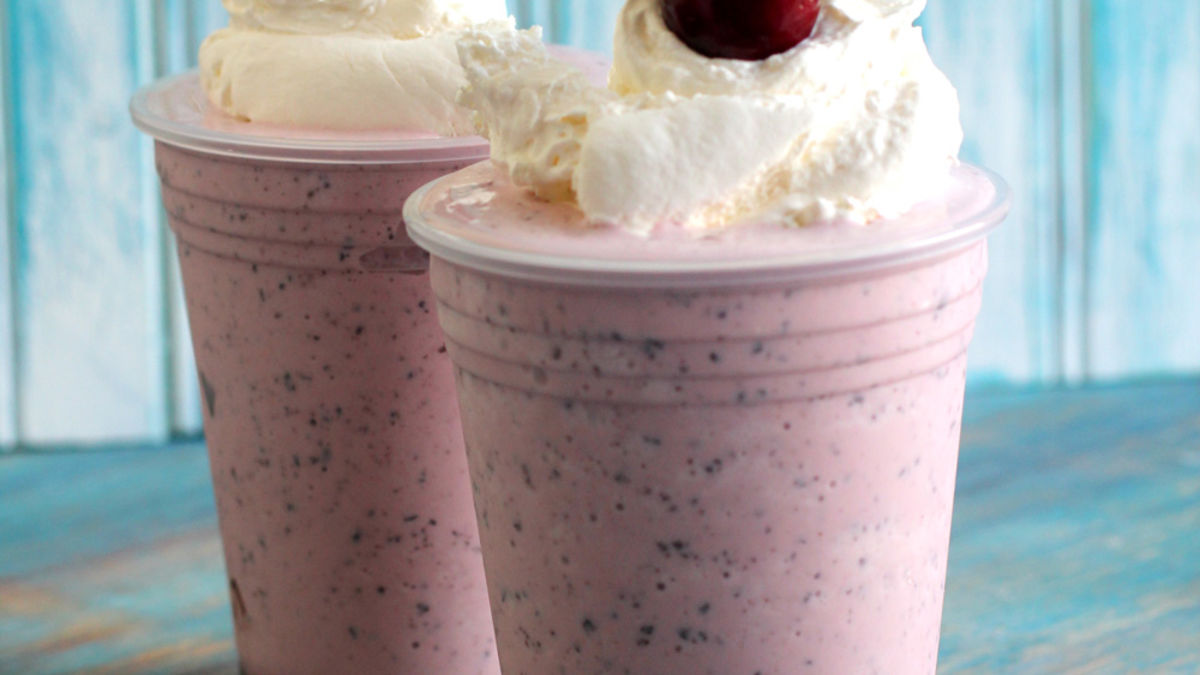 Black-Bottomed Cherry Shakes