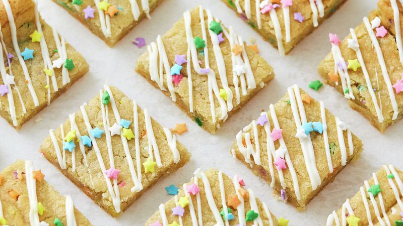 Confetti Cookie Bars