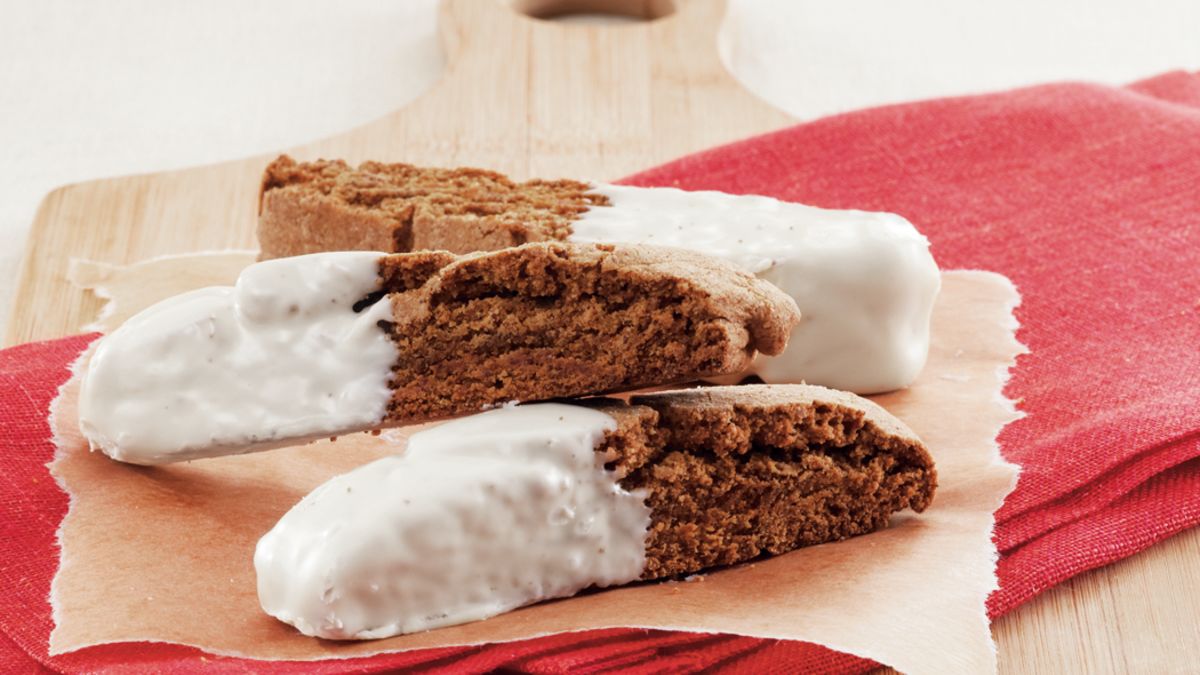 Double Ginger Biscotti