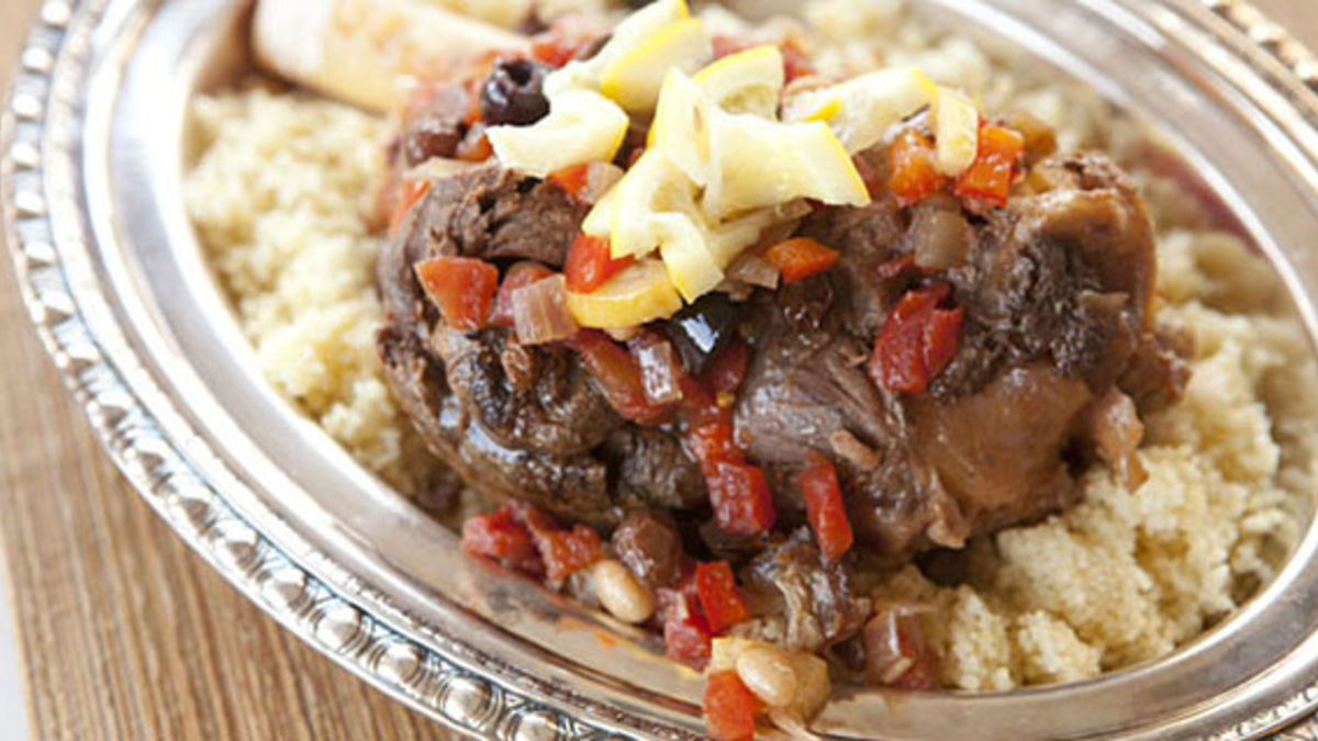 Slow-Cooker Moroccan Lamb