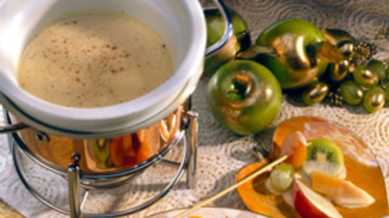 White Almond Fondue Recipe - BettyCrocker.com