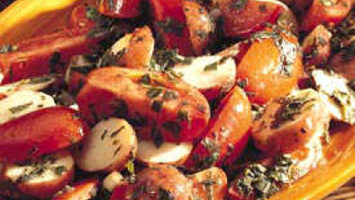 Herbed Tomato and Potato Salad