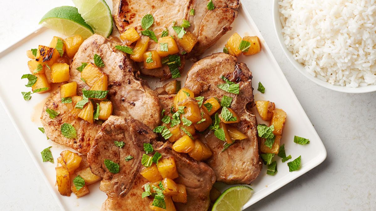 Mojito Pork Chops