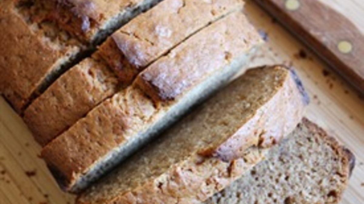 Vegan Vanilla Maple Banana Bread